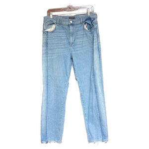 DL1961 DL Vintage Patti Straight Jeans in Powder Mixed Size 31